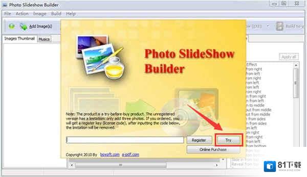 Photo SlideShow Builder(照片幻灯片生成软件)