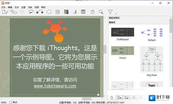 iThoughts思维导图