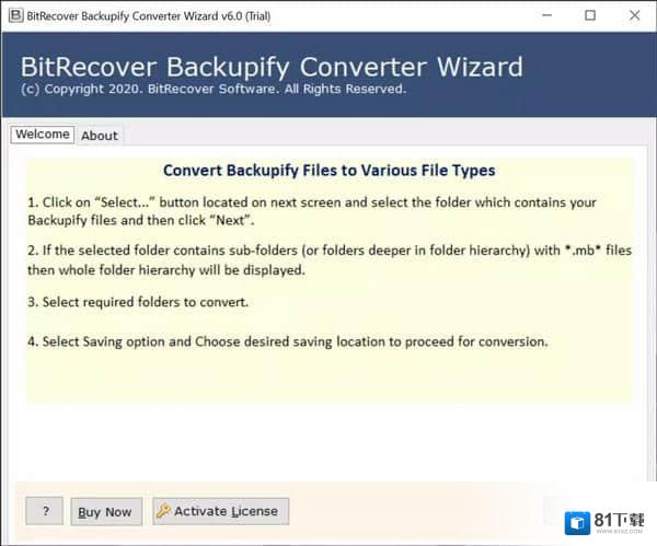 BitRecover Backupify Converter Wizard官方版下载
