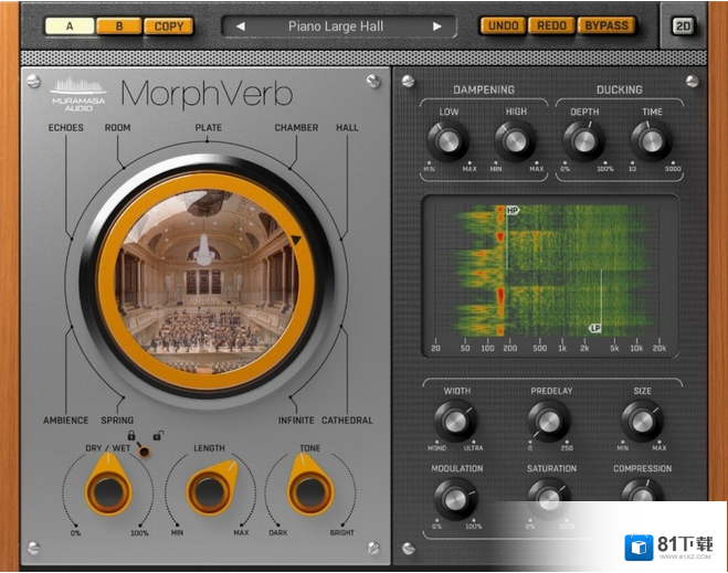 未来感混响器插件Muramasa Audio MorphVerb