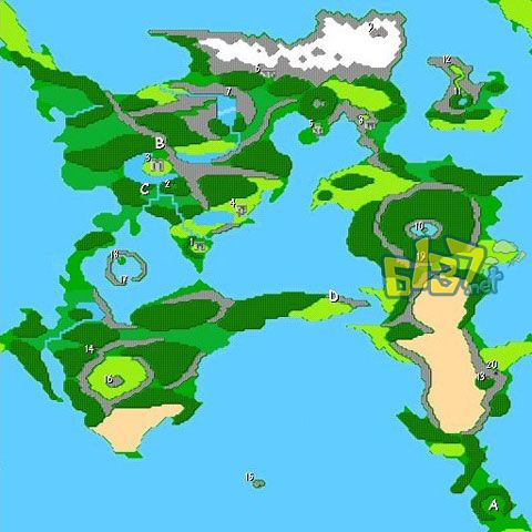 最终幻想2地图（最终幻想2详细地图一览）--第1张